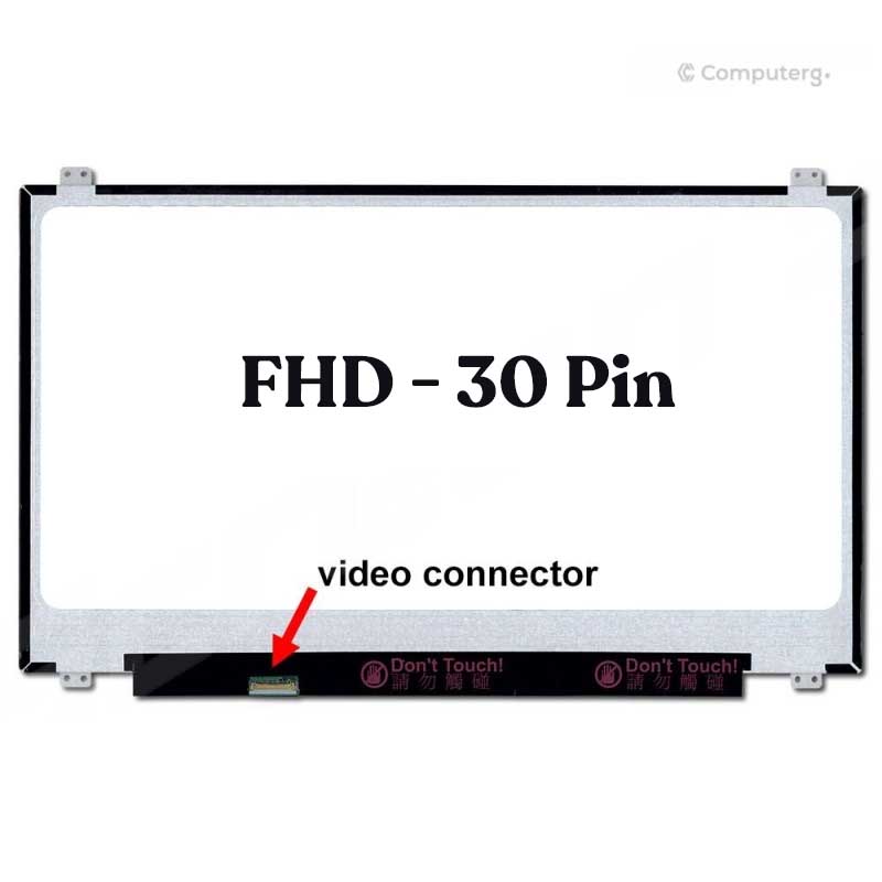 17.3-Inch - FHD (1920x1080) - 30 Pin - Brackets - 1-Year Warranty