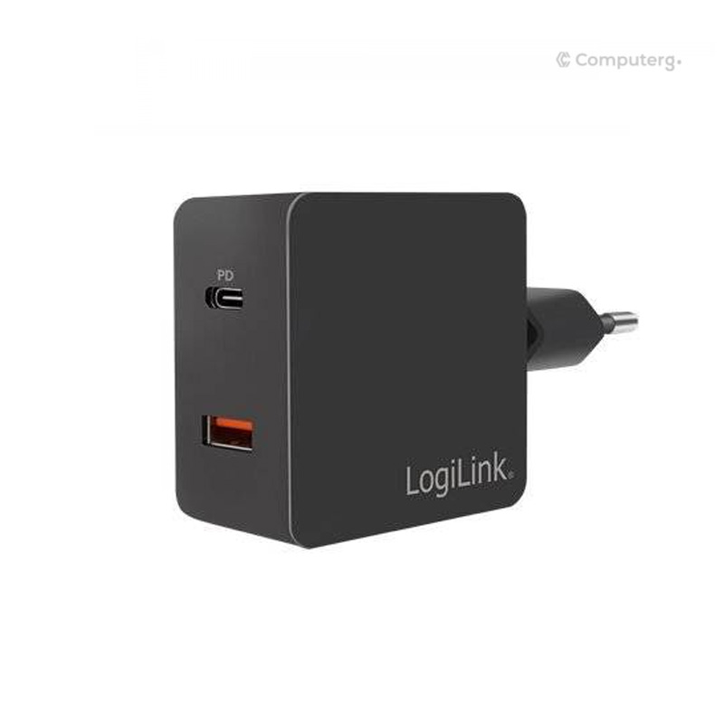 LogiLink Wall Charger USB-A & USB-C EU Plug PA0220 - New-Sealed - 1-Year Warranty