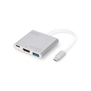 DIGITUS USB 3.0 Type-C HDMI Multiport Adaptor - DA-70838-1