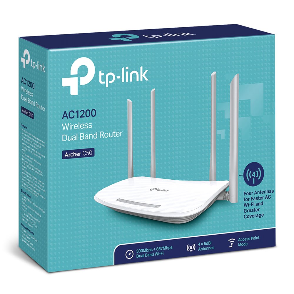 TP-Link AC1200 ARCHER C50 Router