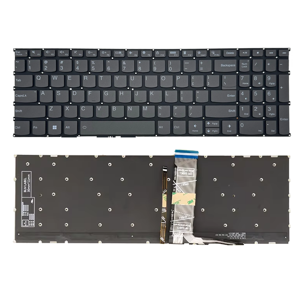 Lenovo Ideapad flex 5 15il05 Series - Backlight - US Layout Keyboard