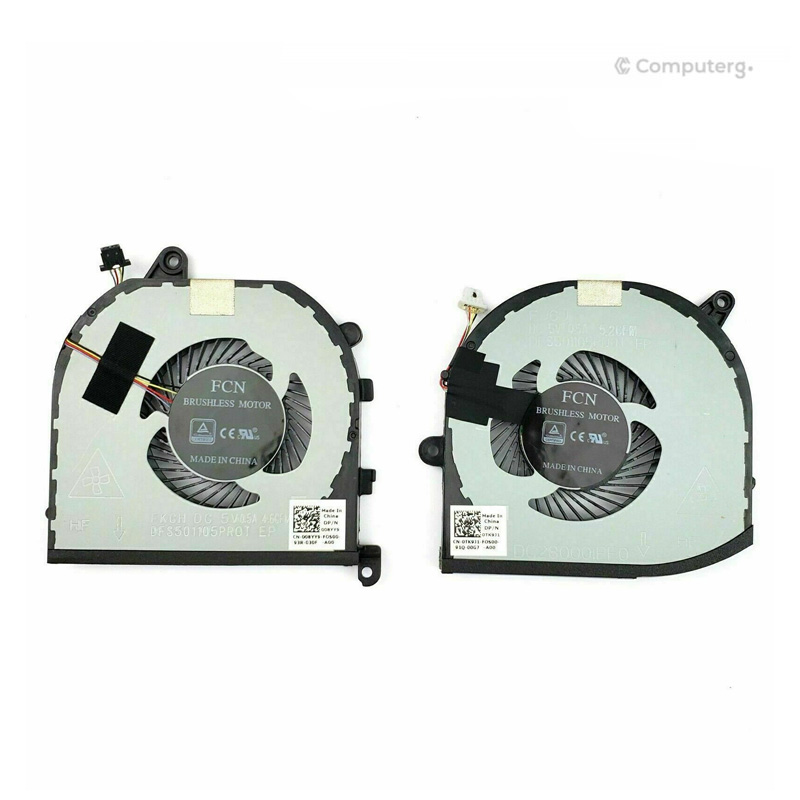 CPU & GPU Fan For Dell Precision 5530 - 008YY9 - 1-Year Warranty