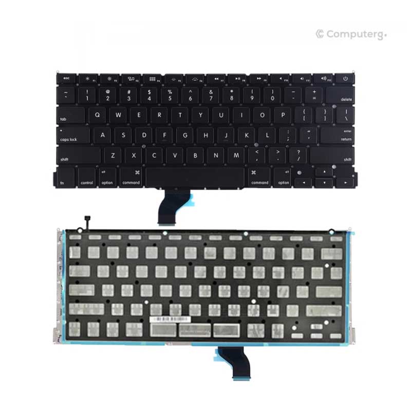 Keyboard for MacBook Pro A1502 2013 2014 2015 - UK Layout - Backlit - 1-Year Warranty