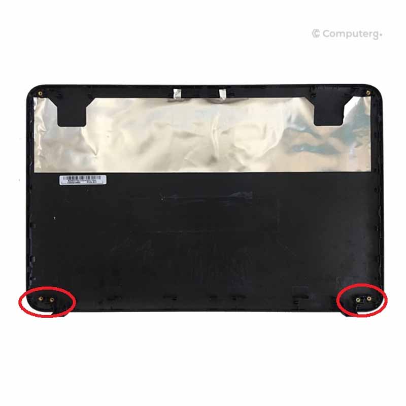 Screen Back Cover For Toshiba Satellite L850 - H000038740 - Black