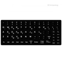 Keyboard Stickers - Greek English Layout